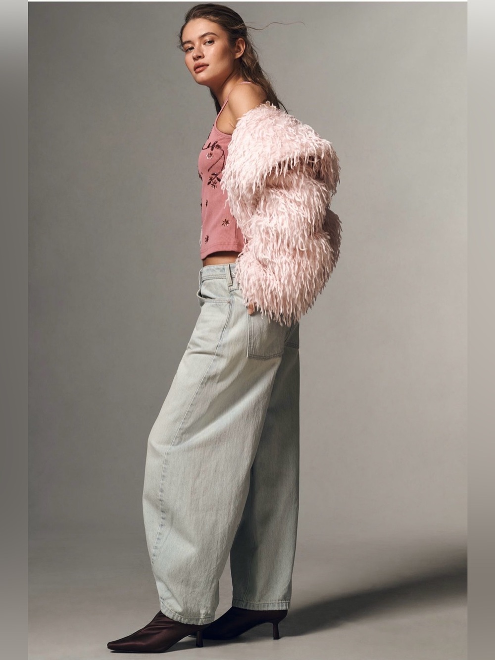 Pilcro High-Rise Balloon Jeans Barrel - Picture 3 of 15